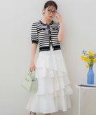 【ノエラ/Noela】のティアードフリルスカート 人気、トレンドファッション・服の通販 founy(ファニー) ファッション Fashion レディースファッション Fashion for Women スカート Skirts タイプライター Typewriter Fabric, Crisp Cotton ダウン Down, Puffer ティアード Tiered, Tiered Style ティアードスカート Tiered Skirt, Flounced Skirt プリーツ Pleats, Pleated ポケット Pocket, Pocket Detail thumbnail オフホワイト|ID: prp329100004516994 ipo3291000000032724538