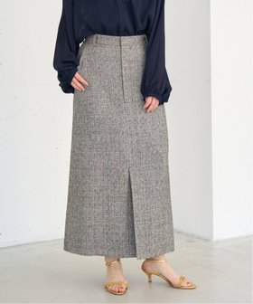 【イエナ/IENA】 ツイードスリットスカート人気、トレンドファッション・服の通販 founy(ファニー) ファッション Fashion レディースファッション WOMEN スカート Skirt 2025年 2025 2025春夏・S/S Ss,Spring/Summer,2025 スリット Slit ツイード Tweed フロント Front メランジ Melange エレガント 上品 Elegant ビジネス 仕事 通勤 Business 冬 Winter |ID:prp329100004517023