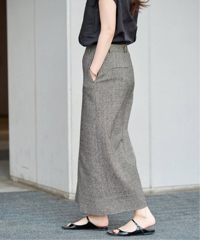 【イエナ/IENA】のツイードスリットスカート インテリア・キッズ・メンズ・レディースファッション・服の通販 founy(ファニー) https://founy.com/ ファッション Fashion レディースファッション Ladies' Fashion Online スカート Skirt 2025年 2025 2025春夏・S/S Ss,Spring/Summer,2025 スリット Slit ツイード Tweed フロント Front メランジ Melange エレガント 上品 Elegant ビジネス 仕事 通勤 Business 冬 Winter |ID: prp329100004517023 ipo3291000000032676780
