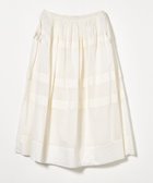 【ユナイテッドアローズ/UNITED ARROWS】のコットン タックティアード マキシスカート WHITE|ID: prp329100004517028 ipo3291000000031923518