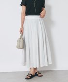 【アンディコール/un dix cors】のドライエステルパネルギャザースカート 人気、トレンドファッション・服の通販 founy(ファニー) ファッション Fashion レディースファッション WOMEN スカート Skirt ウェーブ Wave 春 Spring カットソー Cut And Sew ギャザー Gather シルケット Mercerization ストレート Straight ポケット Pocket リラックス Relax 楽ちん Easy ワイド Wide S/S・春夏 Ss・Spring/Summer おすすめ Recommend 夏 Summer thumbnail オフホワイト|ID: prp329100004517044 ipo3291000000031923710