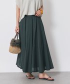 【アンディコール/un dix cors】のドライエステルパネルギャザースカート 人気、トレンドファッション・服の通販 founy(ファニー) ファッション Fashion レディースファッション WOMEN スカート Skirt ウェーブ Wave 春 Spring カットソー Cut And Sew ギャザー Gather シルケット Mercerization ストレート Straight ポケット Pocket リラックス Relax 楽ちん Easy ワイド Wide S/S・春夏 Ss・Spring/Summer おすすめ Recommend 夏 Summer thumbnail チャコールグレー|ID: prp329100004517044 ipo3291000000031923711