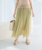 【アーバンリサーチ ロッソ/URBAN RESEARCH ROSSO】のグロッシーギャザーフレアスカート 人気、トレンドファッション・服の通販 founy(ファニー) ファッション Fashion レディースファッション Fashion for Women スカート Skirts Aライン・フレアスカート A-Line & Flared Skirts 2025年 2025 2025春夏・S/S Spring/Summer 2025 SS25 ギャザー Gathered, Ruffled シンプル Simple, Minimal 夏 Summer S/S・春夏 SS, Spring/Summer, Warm Season thumbnail PISTACHIO|ID: prp329100004517048 ipo3291000000033174946