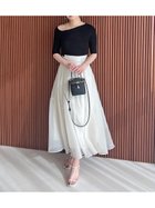 【スナイデル/SNIDEL】のオーガンフレアースカート 人気、トレンドファッション・服の通販 founy(ファニー) ファッション Fashion レディースファッション WOMEN スカート Skirt おすすめ Recommend ウェーブ Wave オーガンジー Organdy サテン Satin シアー Sheer シフォン Chiffon シャーリング Shirring セットアップ Set Up トレンド Trend フィット Fit フレア Flare エレガント 上品 Elegant thumbnail IVR[003]|ID: prp329100004517065 ipo3291000000031923932