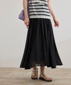 【ロペ/ROPE'】のコットンシルクスカート【セットアップ対応】/洗える ブラック(01)|ID: prp329100004517066 ipo3291000000031923943