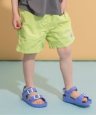【エフオー オンラインストア/F.O.Online Store / KIDS】の【ジュニア対応】水陸両用アクティブパンツ_UVカット_撥水加工 4分丈 ライム|ID: prp329100004517108 ipo3291000000033239150