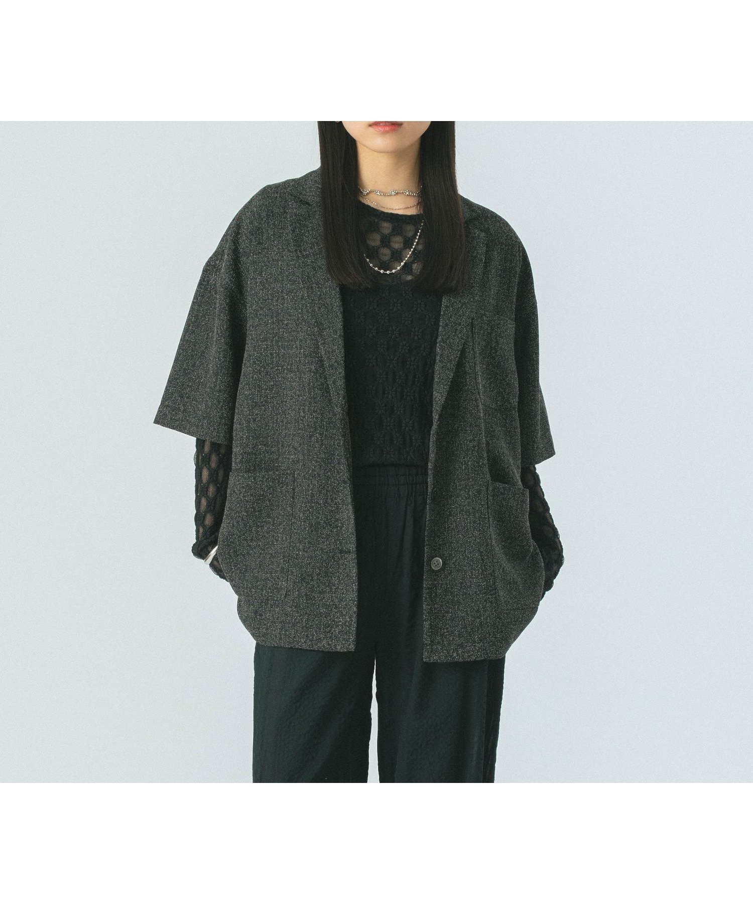 【ローズバッド/ROSE BUD】のSHIRT JACKET 人気、トレンドファッション・服の通販 founy(ファニー) 　ファッション　Fashion　レディースファッション　WOMEN　アウター　Coat Outerwear　ジャケット　Jackets　トップス・カットソー　Tops/Tshirt　シャツ/ブラウス　Shirts/Blouses　アクセサリー　Accessories　春　Spring　ショルダー　Shoulder　スカーフ　Scarf　ドロップ　Drop　ボトム　Bottom　リラックス　Relax　S/S・春夏　Ss・Spring/Summer　夏　Summer　 other-1|ID: prp329100004517171 ipo3291000000031925475