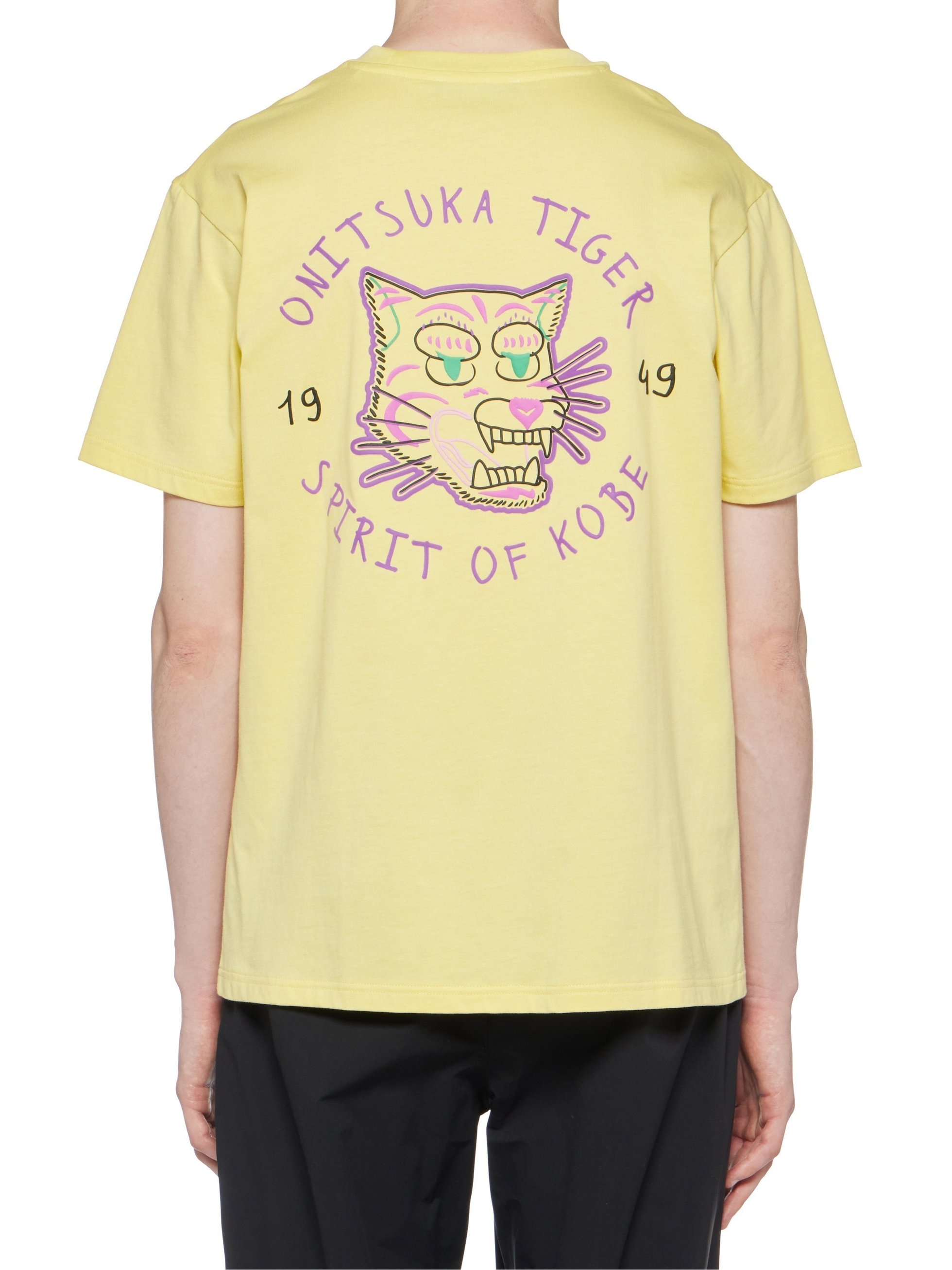 【オニツカ タイガー/Onitsuka Tiger】の【公式ショップ】GRAPHIC TEE インテリア・キッズ・メンズ・レディースファッション・服の通販 founy(ファニー) 　ファッション　Fashion　レディースファッション　WOMEN　なめらか　Smooth　スタンダード　Standard　ネオン　Neon　フィット　Fit　フロント　Front　プリント　Print　モチーフ　Motif　抗菌　Antibacterial　LIGHT GREEN|ID: prp329100004517182 ipo3291000000032205489