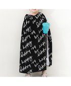 【デビロック/devirock / KIDS】のガールズラップタオル 80cm 水着 プールグッズ タオル 012-ロゴ-ブラック|ID: prp329100004517233 ipo3291000000031926471