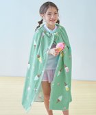 【デビロック/devirock / KIDS】の【綿100%】ガールズラップタオル 80cm 水着 プールグッズ タオル 016-アイス-ミント|ID: prp329100004517233 ipo3291000000032740933