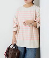 【ジャーナルスタンダード/JOURNAL STANDARD】の《追加》コットンボーダープルオーバー 人気、トレンドファッション・服の通販 founy(ファニー) ファッション Fashion レディースファッション WOMEN トップス・カットソー Tops/Tshirt プルオーバー Pullover 2025年 2025 2025春夏・S/S Ss,Spring/Summer,2025 ボーダー Border 定番 Standard |ID:prp329100004517254