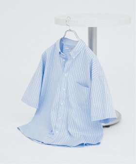 【ジャーナルスタンダード/JOURNAL STANDARD / MEN】のTHOMAS MASON / トーマスメイソン ファットシルエット ボタンダウンシャツ 人気、トレンドファッション・服の通販 founy(ファニー) ファッション Fashion メンズファッション MEN イタリア Italy スリム Slim バランス Balance ベーシック Basic ワイド Wide エレガント 上品 Elegant |ID:prp329100004517365