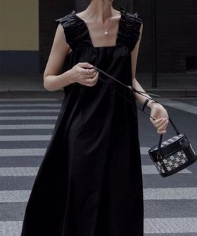 【スピーガ/SPIGA】の肩フリルワンピース 人気、トレンドファッション・服の通販 founy(ファニー) ファッション Fashion レディースファッション WOMEN ワンピース Dress フリル Frills |ID:prp329100004517655