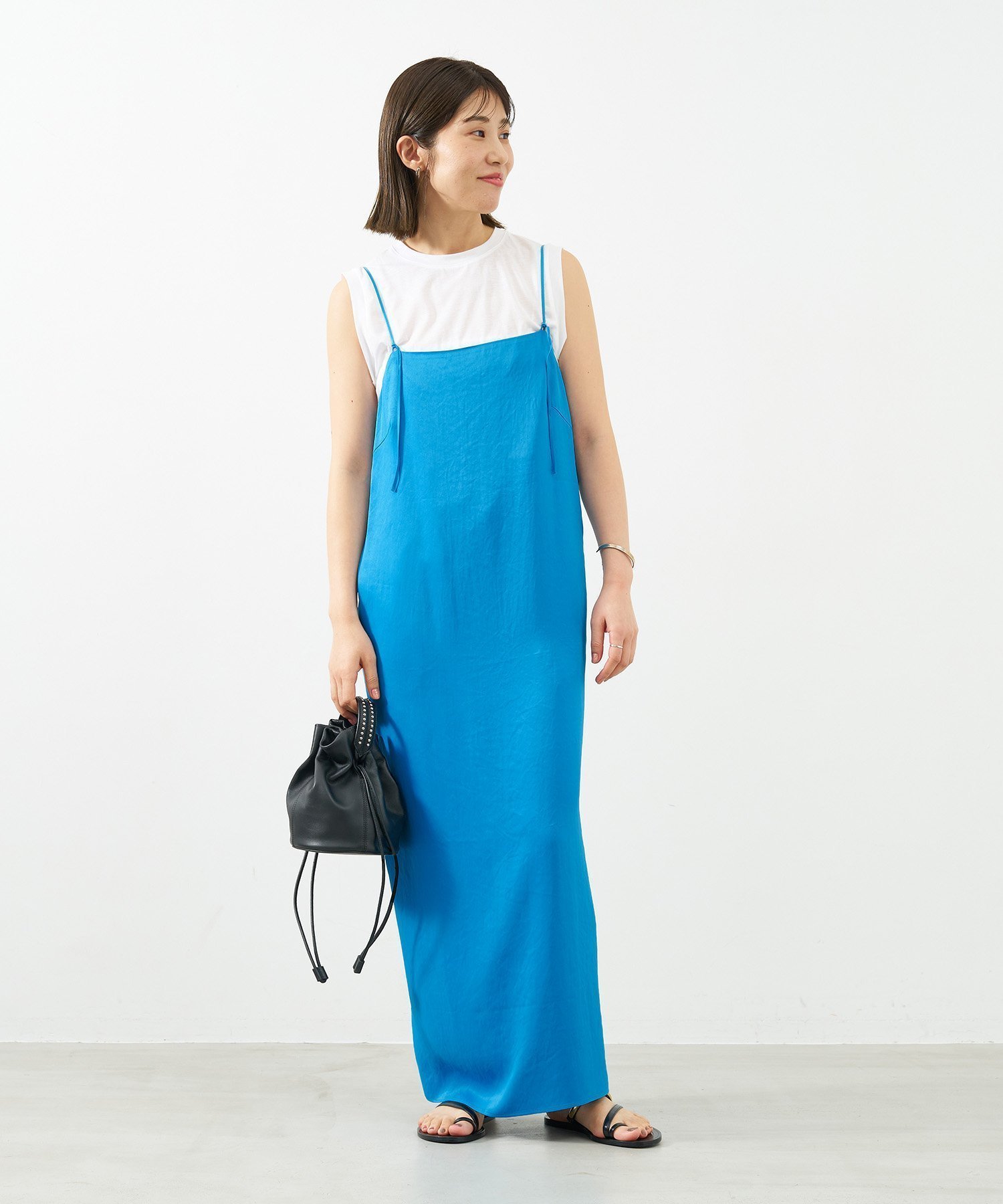 【マイカ ディール/MICA & DEAL】のバックリボンキャミワンピース インテリア・キッズ・メンズ・レディースファッション・服の通販 founy(ファニー) 　ファッション　Fashion　レディースファッション　WOMEN　ワンピース　Dress　キャミワンピース　No Sleeve Dresses　インナー　Inner　キャミワンピース　Cami Dress　ドレープ　Drape　リボン　Ribbon　BLUE|ID: prp329100004517661 ipo3291000000031931161