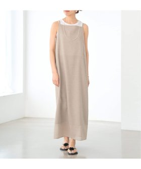 【イエナ/IENA】 リネンライクキャミワンピース人気、トレンドファッション・服の通販 founy(ファニー) ファッション Fashion レディースファッション WOMEN ワンピース Dress キャミワンピース No Sleeve Dresses 2025年 2025 2025春夏・S/S Ss,Spring/Summer,2025 おすすめ Recommend キャミワンピース Cami Dress ダウン Down バランス Balance パターン Pattern リネン Linen |ID:prp329100004517672