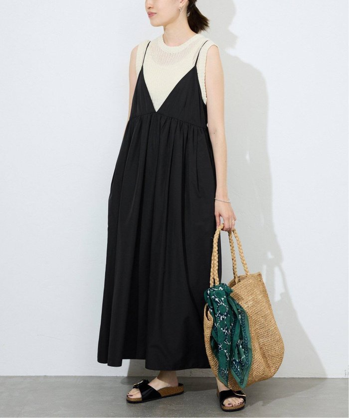 【スローブ イエナ/SLOBE IENA】の《WEB限定/追加 》タフタギャザーキャミワンピース インテリア・キッズ・メンズ・レディースファッション・服の通販 founy(ファニー) https://founy.com/ ファッション Fashion レディースファッション Fashion for Women ワンピース Dresses キャミソールワンピース Camisole Dresses 2025年 2025 2025-2026秋冬・A/W Autumn/Winter 2025–26 AW25–26 |ID: prp329100004517706 ipo3291000000032735315
