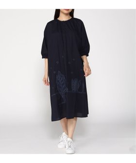 【スーパーハッカ/SUPER HAKKA】のコットンスラブローン夜空の風景アップリケワンピース 人気、トレンドファッション・服の通販 founy(ファニー) ファッション Fashion レディースファッション Fashion for Women ワンピース Dresses スリーブ Sleeve, Long Sleeve / Short Sleeve バルーン Balloon, Balloon Silhouette フロント Front, Front Design モチーフ Motif, Design Theme |ID:prp329100004517725