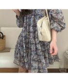 【スピーガ/SPIGA】のシフォンプリントティアードワンピース 人気、トレンドファッション・服の通販 founy(ファニー) ファッション Fashion レディースファッション WOMEN ワンピース Dress thumbnail クロ|ID: prp329100004517749 ipo3291000000031932070