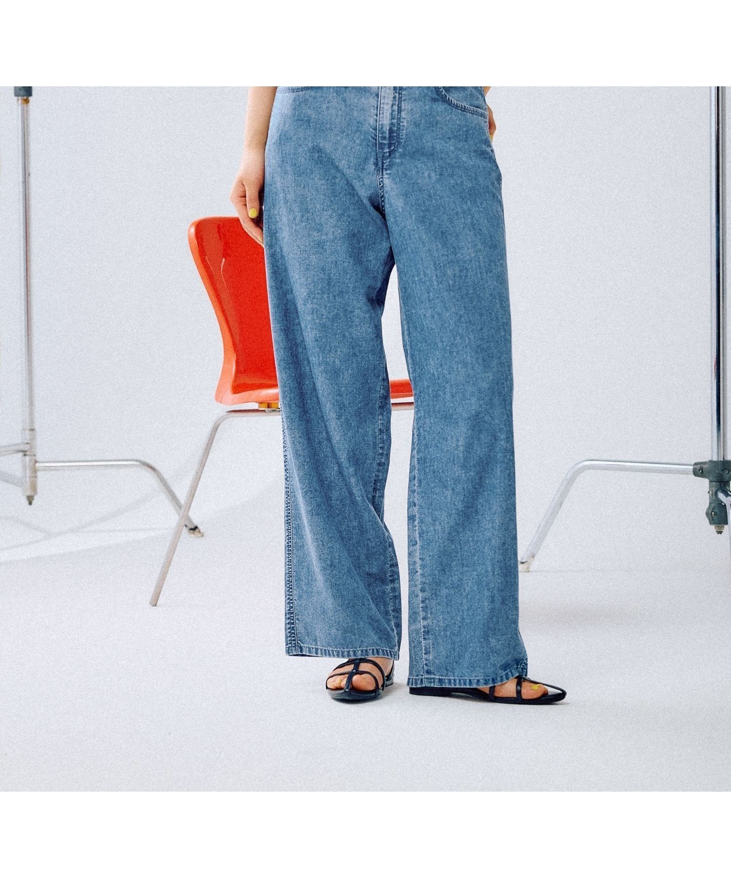 【レプシィム ローリーズファーム/LEPSIM LOWRYS FARM】のストレートデニムパンツ 人気、トレンドファッション・服の通販 founy(ファニー) 　ファッション　Fashion　レディースファッション　WOMEN　パンツ　Pants　デニムパンツ　Denim Pants　おすすめ　Recommend　ストレート　Straight　セットアップ　Set Up　デニム　Denim　夏　Summer　 other-1|ID: prp329100004517753 ipo3291000000031932088