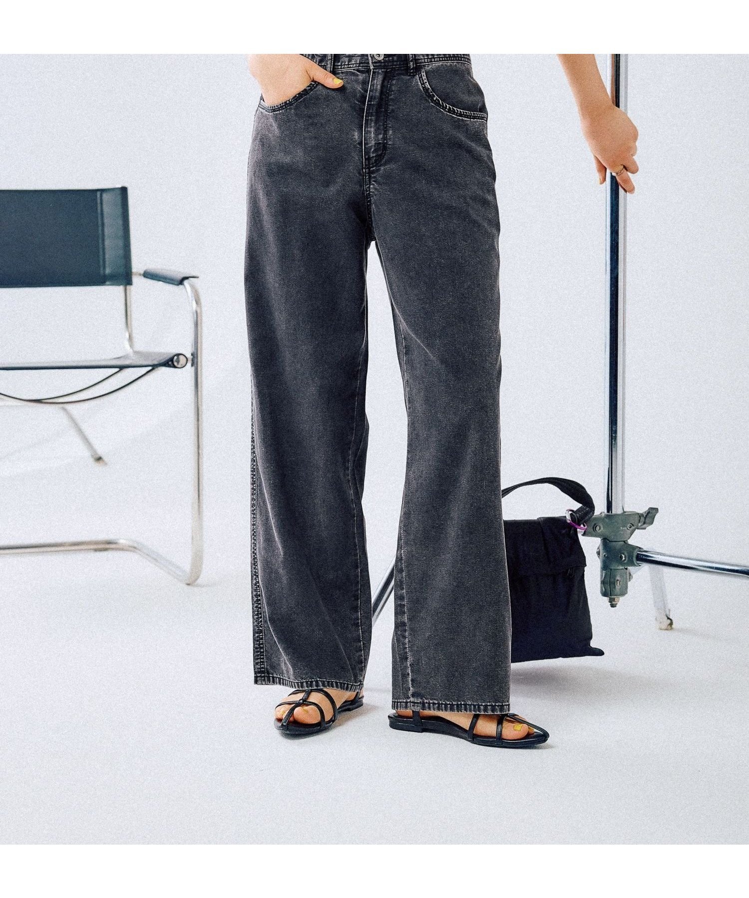 【レプシィム ローリーズファーム/LEPSIM LOWRYS FARM】のストレートデニムパンツ インテリア・キッズ・メンズ・レディースファッション・服の通販 founy(ファニー) 　ファッション　Fashion　レディースファッション　WOMEN　パンツ　Pants　デニムパンツ　Denim Pants　おすすめ　Recommend　ストレート　Straight　セットアップ　Set Up　デニム　Denim　夏　Summer　ケミカルグレー18|ID: prp329100004517753 ipo3291000000031932093