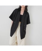【リアン/Lian】のハーフスリーブテーラージャケット 人気、トレンドファッション・服の通販 founy(ファニー) ファッション Fashion レディースファッション WOMEN アウター Coat Outerwear ジャケット Jackets thumbnail ブラック|ID: prp329100004517764 ipo3291000000031932160
