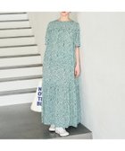 【フリークスストア/FREAK'S STORE】の花柄 マキシ 半袖 ワンピース【限定展開】 25SS グリーン|ID:prp329100004517765