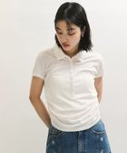 【アダム エ ロペ/ADAM ET ROPE'】のディープネックポロシャツ キナリ(16)|ID: prp329100004517779 ipo3291000000031996096