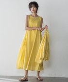 【メイソングレイ/MAYSON GREY】のコットンボイル2WAYエアリーフレアワンピース≪手洗い可能≫ 人気、トレンドファッション・服の通販 founy(ファニー) ファッション Fashion レディースファッション WOMEN ワンピース Dress インド India ギャザー Gather ジャケット Jacket フレア Flare ブルゾン Blouson thumbnail イエロー|ID: prp329100004517784 ipo3291000000031932370