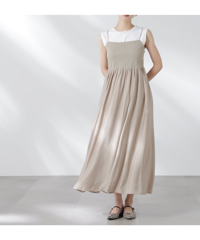 【ナノ ユニバース/nano universe】のリブドッキング2wayキャミワンピース インテリア・キッズ・メンズ・レディースファッション・服の通販 founy(ファニー) https://founy.com/ ファッション Fashion レディースファッション WOMEN ワンピース Dress キャミワンピース No Sleeve Dresses ウォッシャブル Washable ヴィンテージ Vintage キャミワンピース Cami Dress サテン Satin ジャケット Jacket ツイル Twill トレンド Trend ドッキング Docking おすすめ Recommend エレガント 上品 Elegant 2025年 2025 2025春夏・S/S Ss,Spring/Summer,2025 |ID: prp329100004517795 ipo3291000000031932550