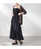 【ナノ ユニバース/nano universe】のリブドッキング2wayキャミワンピース 人気、トレンドファッション・服の通販 founy(ファニー) ファッション Fashion レディースファッション Fashion for Women ワンピース Dresses キャミソールワンピース Camisole Dresses ウォッシャブル Machine Washable ヴィンテージ Vintage Style キャミワンピース Cami Dress, Slip Dress サテン Satin, Glossy Fabric ジャケット Jacket, Outerwear ツイル Twist, Twisted Detail トレンド Trend, Trending Now ドッキング Docking, Mixed Material おすすめ Recommended / Our Picks エレガント 上品 Elegant 2025年 2025 2025春夏・S/S Spring/Summer 2025 SS25 thumbnail ブラック|ID: prp329100004517795 ipo3291000000032750693