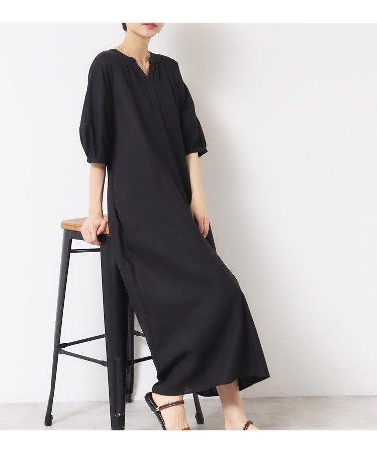【デッサン/Dessin】の【洗える】パフスリーブAラインワンピース(S~L) 人気、トレンドファッション・服の通販 founy(ファニー) 　ファッション　Fashion　レディースファッション　WOMEN　ワンピース　Dress　Aラインワンピース　A-line Dress　サンダル　Sandals　スキッパー　Skipper　スニーカー　Sneakers　スリーブ　Sleeve　バルーン　Balloon　ペチコート　Petticoat　ポケット　Pocket　夏　Summer　洗える　Washable　 other-1|ID: prp329100004517832 ipo3291000000031932853