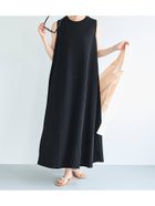【コカ/COCA】のエンボス加工マキシ丈ノースリーブワンピース Black|ID: prp329100004517872 ipo3291000000031933193