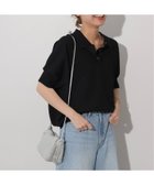 【ジャーナルスタンダード レリューム/JOURNAL STANDARD relume】の《追加 2》ウォッシャブルドルマンポロニット 人気、トレンドファッション・服の通販 founy(ファニー) ファッション Fashion レディースファッション WOMEN トップス・カットソー Tops/Tshirt ニット Knit Tops thumbnail ブラック|ID: prp329100004517898 ipo3291000000032311918