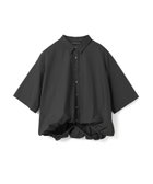 【マーコート/MARcourt】のmizuiro ind ハーフスリーブバルーンシャツ 人気、トレンドファッション・服の通販 founy(ファニー) ファッション Fashion レディースファッション WOMEN トップス・カットソー Tops/Tshirt シャツ/ブラウス Shirts/Blouses シンプル Simple バルーン Balloon フロント Front ベーシック Basic ポケット Pocket レギュラー Regular 夏 Summer 無地 Plain Color thumbnail ブラック|ID: prp329100004517987 ipo3291000000031963843