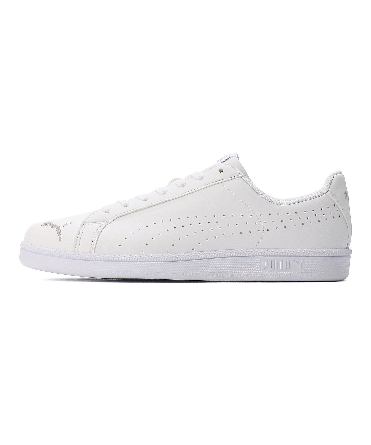 【プーマ/PUMA】のユニセックス プーマ スマッシュキャット パーフ FS SL スニーカー インテリア・キッズ・メンズ・レディースファッション・服の通販 founy(ファニー) 　ファッション　Fashion　レディースファッション　WOMEN　クッション　Cushion　スニーカー　Sneakers　スマート　Smart　フォルム　Form　Puma White-Puma|ID: prp329100004518002 ipo3291000000031992065