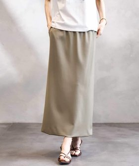 【ミッシェルクラン/MICHEL KLEIN】のダンボールセミタイトスカート 人気、トレンドファッション・服の通販 founy(ファニー) ファッション Fashion レディースファッション Fashion for Women スカート Skirts 洗える Machine Washable シンプル Simple, Minimal ジャケット Jacket, Outerwear ドレープ Drape, Draping Fabric なめらか Smooth, Silky Texture バランス Balance, Style Balance フォルム Silhouette, Form ブラウジング Blouson Silhouette, Cinched Waist ポケット Pocket, Pocket Detail リラックス Relax, Relaxed Fit ロング Long, Long-Length おすすめ Recommended / Our Picks |ID:prp329100004518082