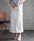 【ミッシェルクラン/MICHEL KLEIN】のダンボールセミタイトスカート 人気、トレンドファッション・服の通販 founy(ファニー) ファッション Fashion レディースファッション Fashion for Women スカート Skirts 洗える Machine Washable シンプル Simple, Minimal ジャケット Jacket, Outerwear ドレープ Drape, Draping Fabric なめらか Smooth, Silky Texture バランス Balance, Style Balance フォルム Silhouette, Form ブラウジング Blouson Silhouette, Cinched Waist ポケット Pocket, Pocket Detail リラックス Relax, Relaxed Fit ロング Long, Long-Length おすすめ Recommended / Our Picks thumbnail ライトグレー|ID: prp329100004518082 ipo3291000000032748928