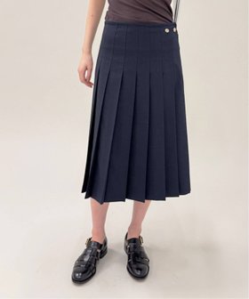 【エディット フォー ルル/edit.for LuLu】のNEW サイドボタン プリーツスカート 人気、トレンドファッション・服の通販 founy(ファニー) ファッション Fashion レディースファッション WOMEN スカート Skirt プリーツスカート Pleated Skirts 2025年 2025 2025春夏・S/S Ss,Spring/Summer,2025 おすすめ Recommend ストレッチ Stretch トレンド Trend プリーツ Pleats 人気 Popularity |ID:prp329100004518086
