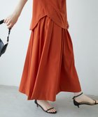 【ルクールブラン/le.coeur blanc】の《接触冷感》ナイロンストレッチタックギャザースカート 人気、トレンドファッション・服の通販 founy(ファニー) ファッション Fashion レディースファッション Ladies' Fashion Online スカート Skirt おすすめ Recommend ウォッシャブル Washable カットソー Cut And Sew セットアップ Set Up 夏 Summer thumbnail オレンジ|ID: prp329100004518139 ipo3291000000032621893