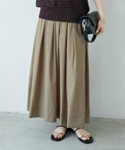 【ルクールブラン/le.coeur blanc】の《接触冷感》ナイロンストレッチタックギャザースカート 人気、トレンドファッション・服の通販 founy(ファニー) ファッション Fashion レディースファッション Ladies' Fashion Online スカート Skirt おすすめ Recommend ウォッシャブル Washable カットソー Cut And Sew セットアップ Set Up 夏 Summer thumbnail カーキグリーン|ID: prp329100004518139 ipo3291000000032621895