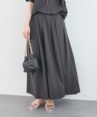 【ルクールブラン/le.coeur blanc】の《接触冷感》ナイロンストレッチタックギャザースカート 人気、トレンドファッション・服の通販 founy(ファニー) ファッション Fashion レディースファッション Ladies' Fashion Online スカート Skirt おすすめ Recommend ウォッシャブル Washable カットソー Cut And Sew セットアップ Set Up 夏 Summer thumbnail D/グレー|ID: prp329100004518139 ipo3291000000032621897