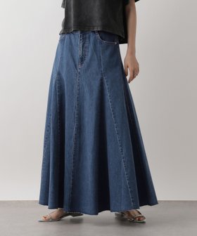 【ローリーズファーム/LOWRYS FARM】のデニムフレアスカート 人気、トレンドファッション・服の通販 founy(ファニー) ファッション Fashion レディースファッション WOMEN スカート Skirt Aライン/フレアスカート Flared A-Line Skirts デニム Denim トレンド Trend フレア Flare |ID:prp329100004518151