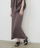 【リアン/Lian】のリネンタッチナロースカート 人気、トレンドファッション・服の通販 founy(ファニー) ファッション Fashion レディースファッション Fashion for Women スカート Skirts スリット Slit, Slit Detail thumbnail ブラウン|ID: prp329100004518175 ipo3291000000032723794