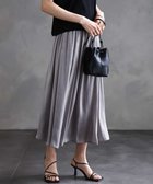 【ミッシェルクラン/MICHEL KLEIN】のシャンブレーギャザースカート 人気、トレンドファッション・服の通販 founy(ファニー) ファッション Fashion レディースファッション WOMEN スカート Skirt おすすめ Recommend ギャザー Gather サテン Satin シャンブレー Chambray トレンド Trend フォーマル Formal ポケット Pocket 人気 Popularity 洗える Washable thumbnail グレー|ID: prp329100004518185 ipo3291000000031936724
