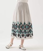 【ヒロコビス/HIROKO BIS】のエスニックモチーフシャーリングスカート /洗える 人気、トレンドファッション・服の通販 founy(ファニー) ファッション Fashion レディースファッション WOMEN スカート Skirt おすすめ Recommend エアリー Airy エスニック Ethnic シャーリング Shirring ジャカード Jacquard セットアップ Set Up フィット Fit フェミニン Feminine フレア Flare モチーフ Motif 人気 Popularity 夏 Summer 洗える Washable thumbnail ライトグレー|ID: prp329100004518188 ipo3291000000031936736