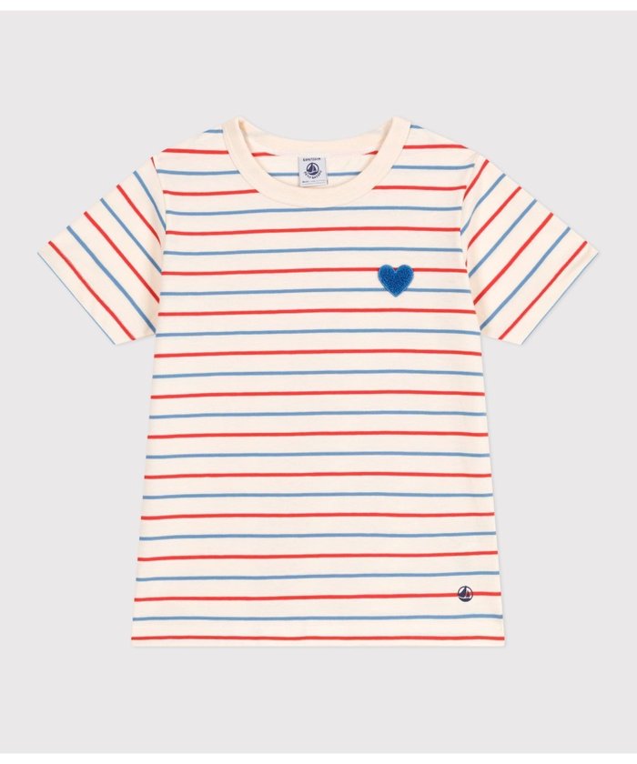 【プチバトー/PETIT BATEAU / KIDS】の半袖Tシャツ インテリア・キッズ・メンズ・レディースファッション・服の通販 founy(ファニー) https://founy.com/ ファッション Fashion キッズファッション KIDS おすすめ Recommend シンプル Simple デニム Denim ボーダー Border 半袖 Short Sleeve |ID: prp329100004518210 ipo3291000000031956730