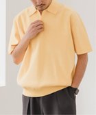 【エディフィス/EDIFICE / MEN】の16ゲージ コンフィ ニットポロシャツ 人気、トレンドファッション・服の通販 founy(ファニー) ファッション Fashion メンズファッション MEN スキッパー Skipper ツイスト Twist ポロシャツ Polo Shirt ミラノリブ Milan Ribs エレガント 上品 Elegant 洗える Washable thumbnail イエロー|ID: prp329100004518380 ipo3291000000031938556