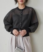 【ラナン/Ranan】のRANAN/シルバーボタンシアーニットカーデ 人気、トレンドファッション・服の通販 founy(ファニー) ファッション Fashion レディースファッション WOMEN トップス・カットソー Tops/Tshirt ニット Knit Tops おすすめ Recommend インナー Inner カーディガン Cardigan キャミワンピース Cami Dress コンパクト Compact シルバー Silver デニム Denim トレンド Trend バランス Balance フロント Front ボトム Bottom ポケット Pocket 夏 Summer thumbnail ブラック|ID: prp329100004518406 ipo3291000000032290205