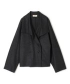 【トゥモローランド/TOMORROWLAND】のニットコンビネーション ビッグカラージャケット 人気、トレンドファッション・服の通販 founy(ファニー) ファッション Fashion レディースファッション WOMEN アウター Coat Outerwear ジャケット Jackets カーディガン Cardigan コンパクト Compact ジャケット Jacket ジャージー Jersey フェルト Felt ライダースジャケット Riders Jacket 定番 Standard thumbnail 17 チャコールグレー|ID: prp329100004518475 ipo3291000000031939307