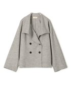 【トゥモローランド/TOMORROWLAND】のニットコンビネーション ビッグカラージャケット 人気、トレンドファッション・服の通販 founy(ファニー) ファッション Fashion レディースファッション WOMEN アウター Coat Outerwear ジャケット Jackets カーディガン Cardigan コンパクト Compact ジャケット Jacket ジャージー Jersey フェルト Felt ライダースジャケット Riders Jacket 定番 Standard thumbnail 15 グレー|ID: prp329100004518475 ipo3291000000031939309